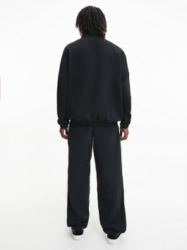 nahlad Calvin Klein pánska čierna mikina COLORBLOCK ZIP