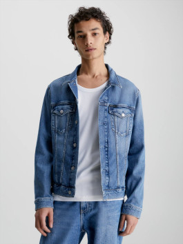 nahlad Calvin Klein pánska modrá džínsová bunda