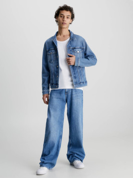 nahlad Calvin Klein pánska modrá džínsová bunda