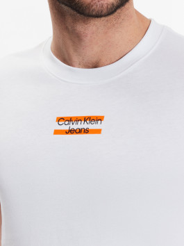 nahlad Calvin Klein pánske biele tričko
