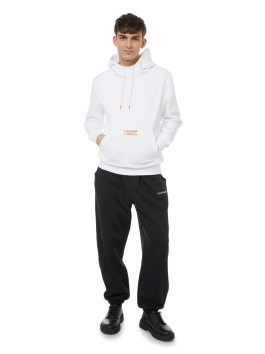 nahlad Calvin Klein pánska biela mikina