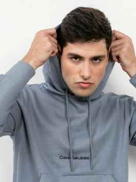 nahlad Calvin Klein pánska šedá mikina INSTITUTIONAL