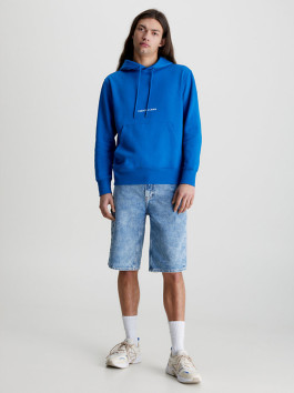 nahlad Calvin Klein pánska modrá mikina INSTITUTIONAL