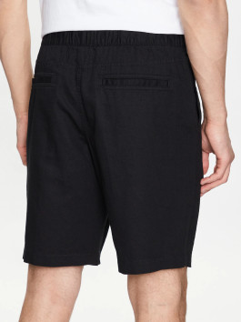 nahlad Calvin Klein pánske čierne látkové šortky