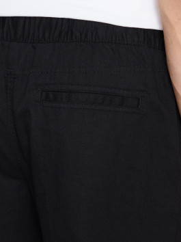 nahlad Calvin Klein pánske čierne látkové šortky
