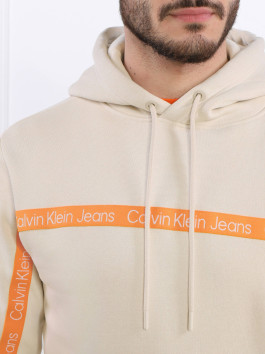 nahlad Calvin Klein pánska béžová mikina