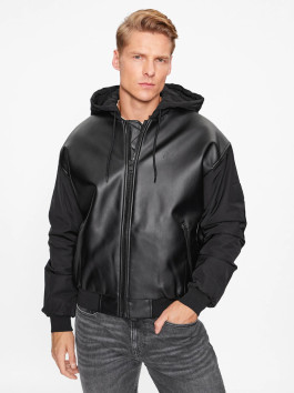nahlad Calvin Klein pánská černá bunda bomber