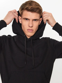 nahlad Calvin Klein pánska čierna mikina