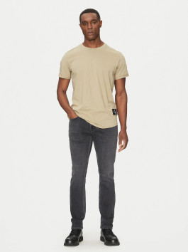 nahlad Calvin Klein pánske tmavo béžové tričko
