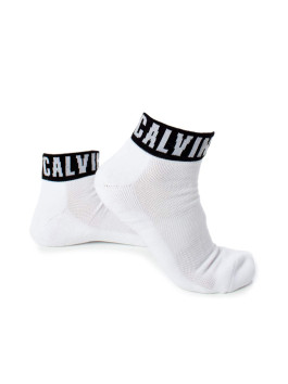 nahlad Calvin Klein pánske biele ponožky 3 pack
