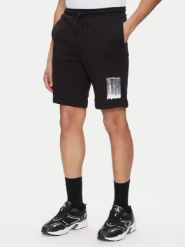 nahlad Calvin Klein pánske čierne šortky