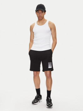 nahlad Calvin Klein pánske čierne šortky