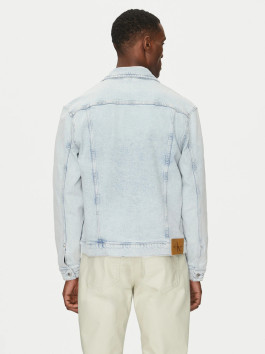 nahlad Calvin Klein pánska modrá džínsová bunda