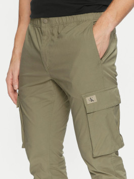 nahlad Calvin Klein pánske khaki cargo nohavice