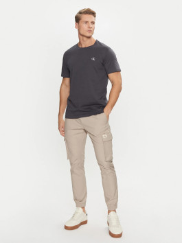 nahlad Calvin Klein pánske béžové cargo nohavice