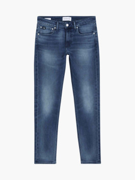 nahlad Calvin Klein pánske modré džínsy Slim Taper