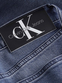 nahlad Calvin Klein pánske modré džínsy Slim Taper