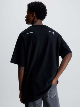 nahlad Calvin Klein pánske čierne tričko