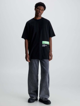 nahlad Calvin Klein pánske čierne tričko