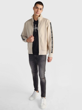 nahlad Calvin Klein pánská béžová mikina