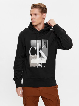 nahlad Calvin Klein pánska čierna mikina