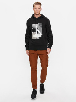 nahlad Calvin Klein pánska čierna mikina
