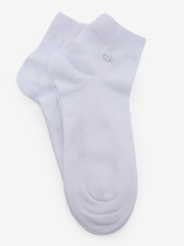 nahlad Calvin Klein pánske biele ponožky 2 pack