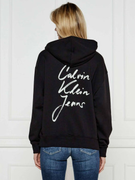 nahlad Calvin Klein dámska čierna mikina
