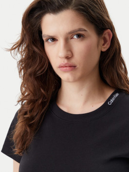 nahlad Calvin Klein dámske čierne tričko