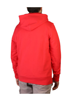 nahlad Tommy Hilfiger pánska červená mikina Linear