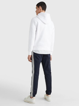 nahlad Tommy Hilfiger pánska biela mikina Flag