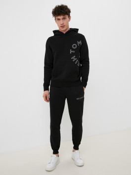 nahlad Tommy Hilfiger pánska čierna mikina