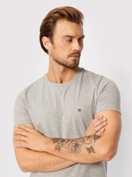 nahlad Tommy Hilfiger pánske šedé tričko 