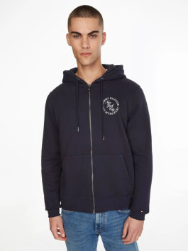 nahlad Tommy Hilfiger pánska tmavomodrá mikina