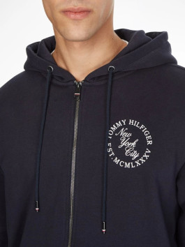 nahlad Tommy Hilfiger pánska tmavomodrá mikina
