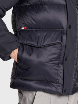 nahlad Tommy Hilfiger pánska tmavo modrá bunda