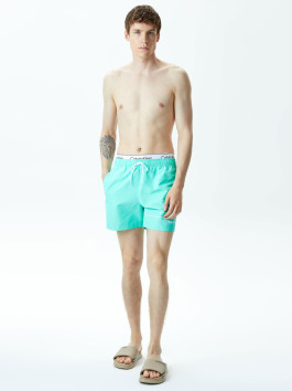 nahlad Calvin Klein pánske tyrkysové plavky