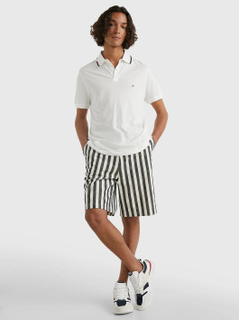 nahlad Tommy Hilfiger pánske biele polo tričko