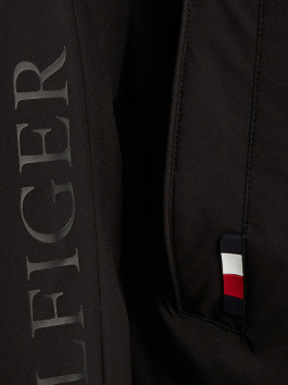nahlad Tommy Hilfiger pánska čierna bunda
