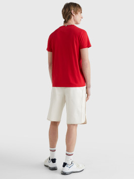 nahlad Tommy Hilfiger pánske červené tričko