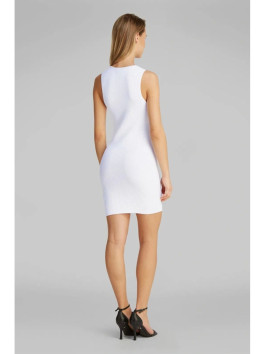 nahlad Calvin Klein dámske biele šaty