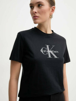 nahlad Calvin Klein dámske čierne tričko