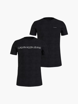 nahlad Calvin Klein pánske čierne tričká 2 pack