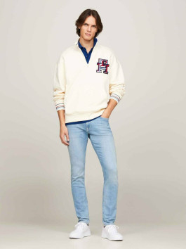 nahlad Tommy Hilfiger pánske svetlo modré džínsy Bleecker