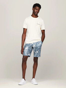 nahlad Tommy Hilfiger pánske ľanové šortky