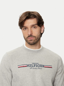 nahlad Tommy Hilfiger pánska šedá mikina
