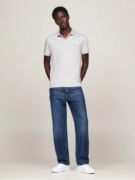nahlad Tommy Hilfiger pánske šedé polo tričko