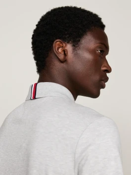 nahlad Tommy Hilfiger pánske šedé polo tričko