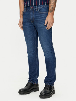nahlad Tommy Hilfiger pánske tmavo modré džínsy Denton
