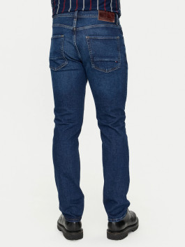 nahlad Tommy Hilfiger pánske tmavo modré džínsy Denton